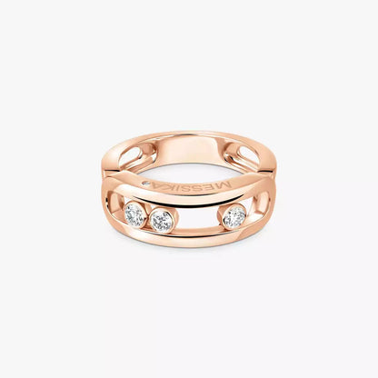 [Noble Aura jewelry] MoveGold Diamond Ring