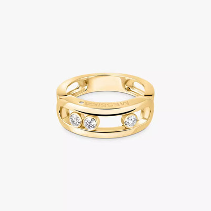 [Noble Aura jewelry] MoveGold Diamond Ring