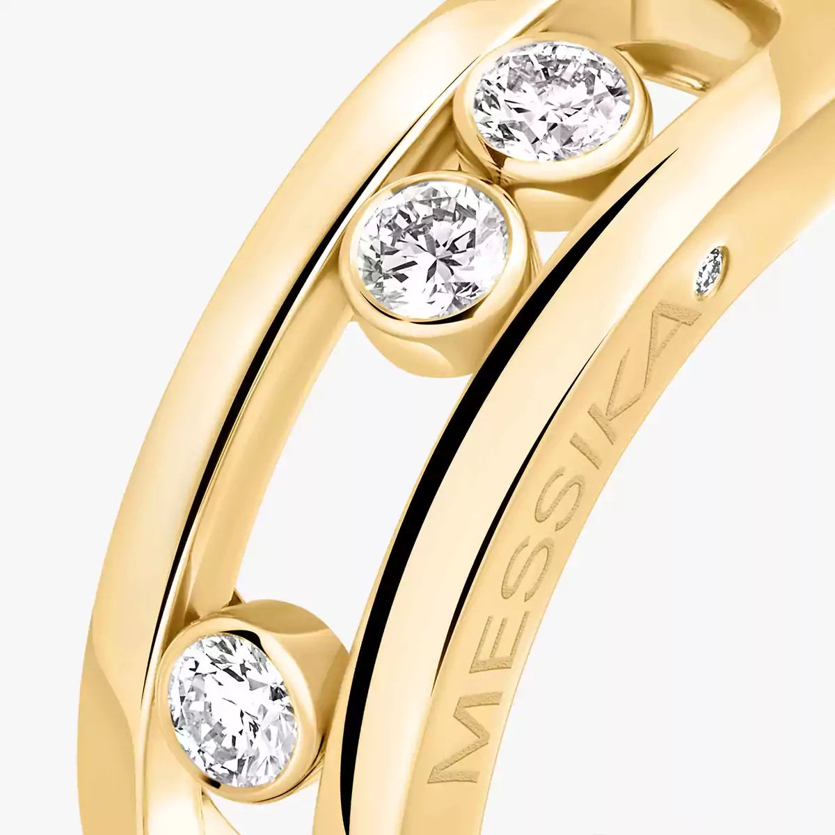 [Noble Aura jewelry] MoveGold Diamond Ring