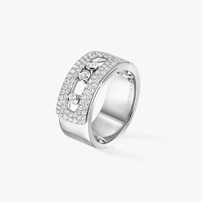 [Noble Aura jewelry] Move Noa Diamond Pave_ Ring