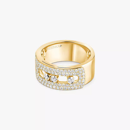 [Noble Aura jewelry] Move Noa Diamond Pave_ Ring