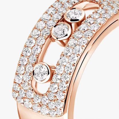 [Noble Aura jewelry] Move Noa Diamond Pave_ Ring