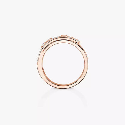 [Noble Aura jewelry] Move Noa Diamond Pave_ Ring