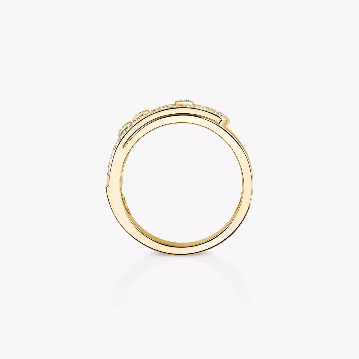 [Noble Aura jewelry] Move Noa Diamond Pave_ Ring