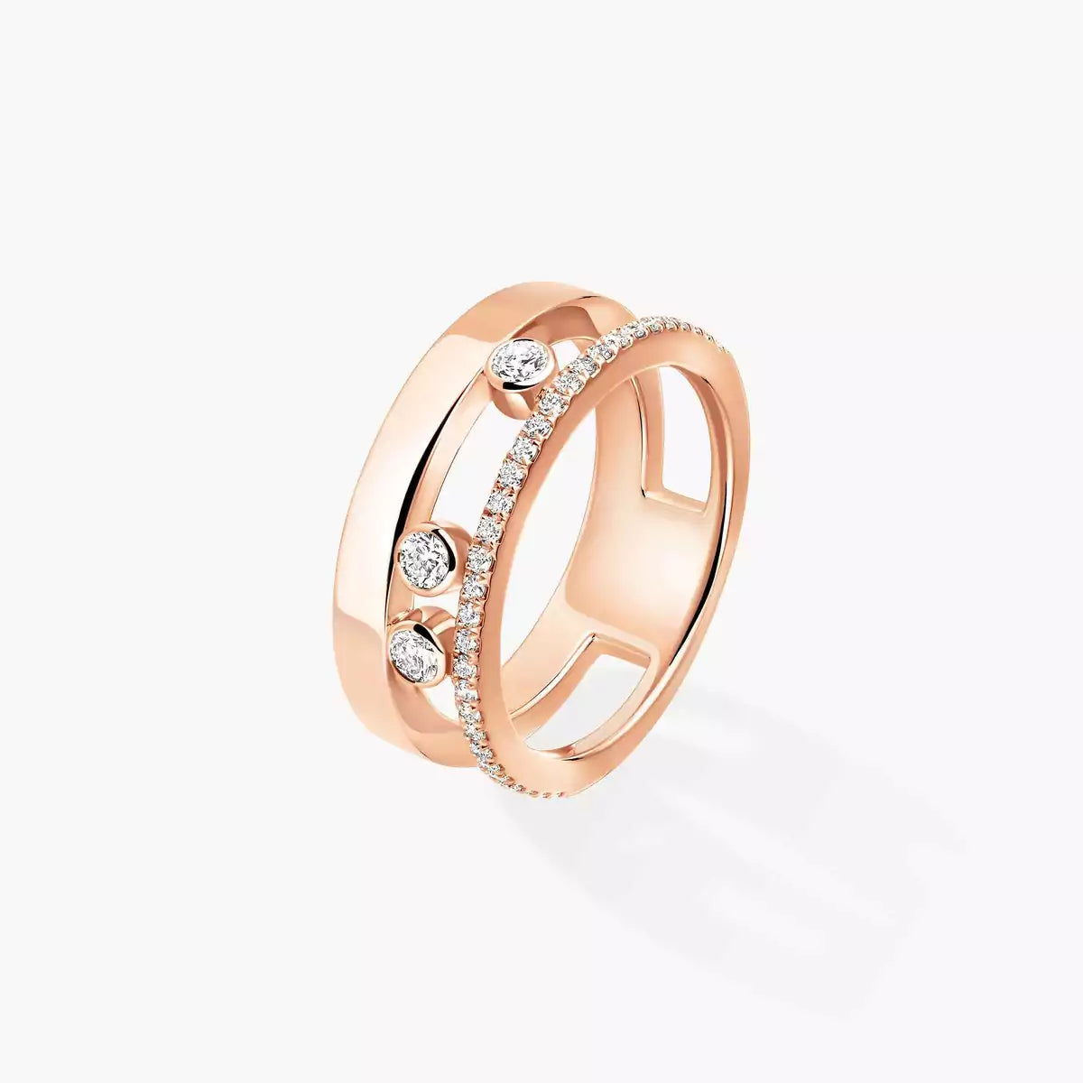 [Noble Aura jewelry]Move Romane Diamond Ring