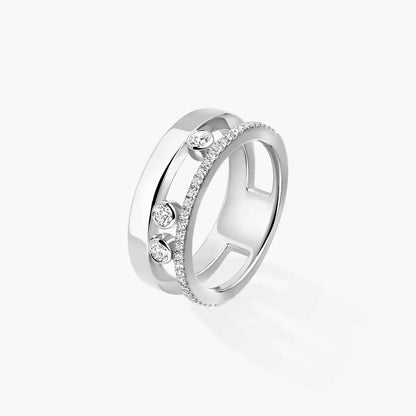 [Noble Aura jewelry]Move Romane Diamond Ring