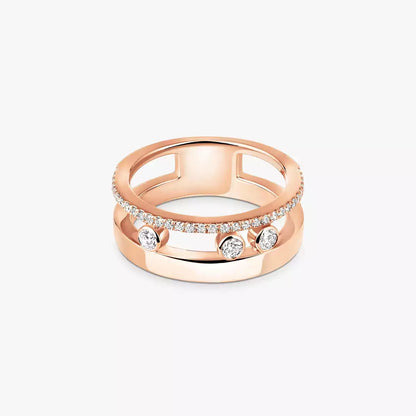 [Noble Aura jewelry]Move Romane Diamond Ring