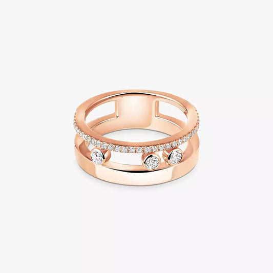 [Noble Aura jewelry]Move Romane Diamond Ring
