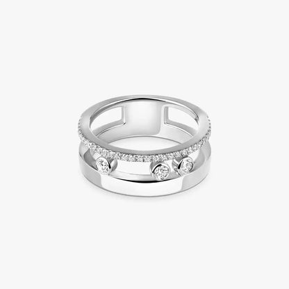 [Noble Aura jewelry]Move Romane Diamond Ring