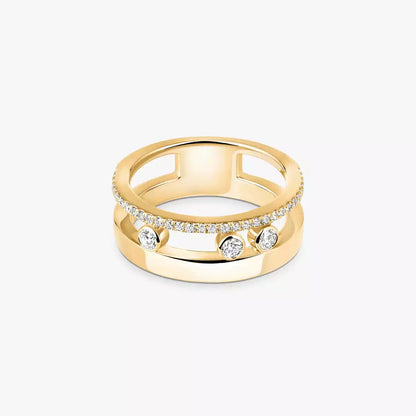 [Noble Aura jewelry]Move Romane Diamond Ring