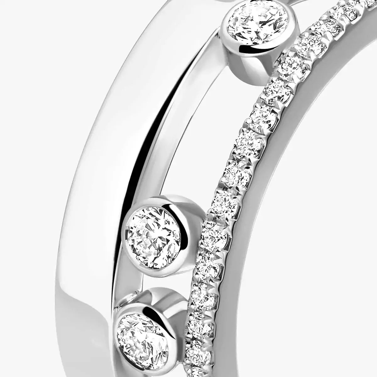 [Noble Aura jewelry]Move Romane Diamond Ring