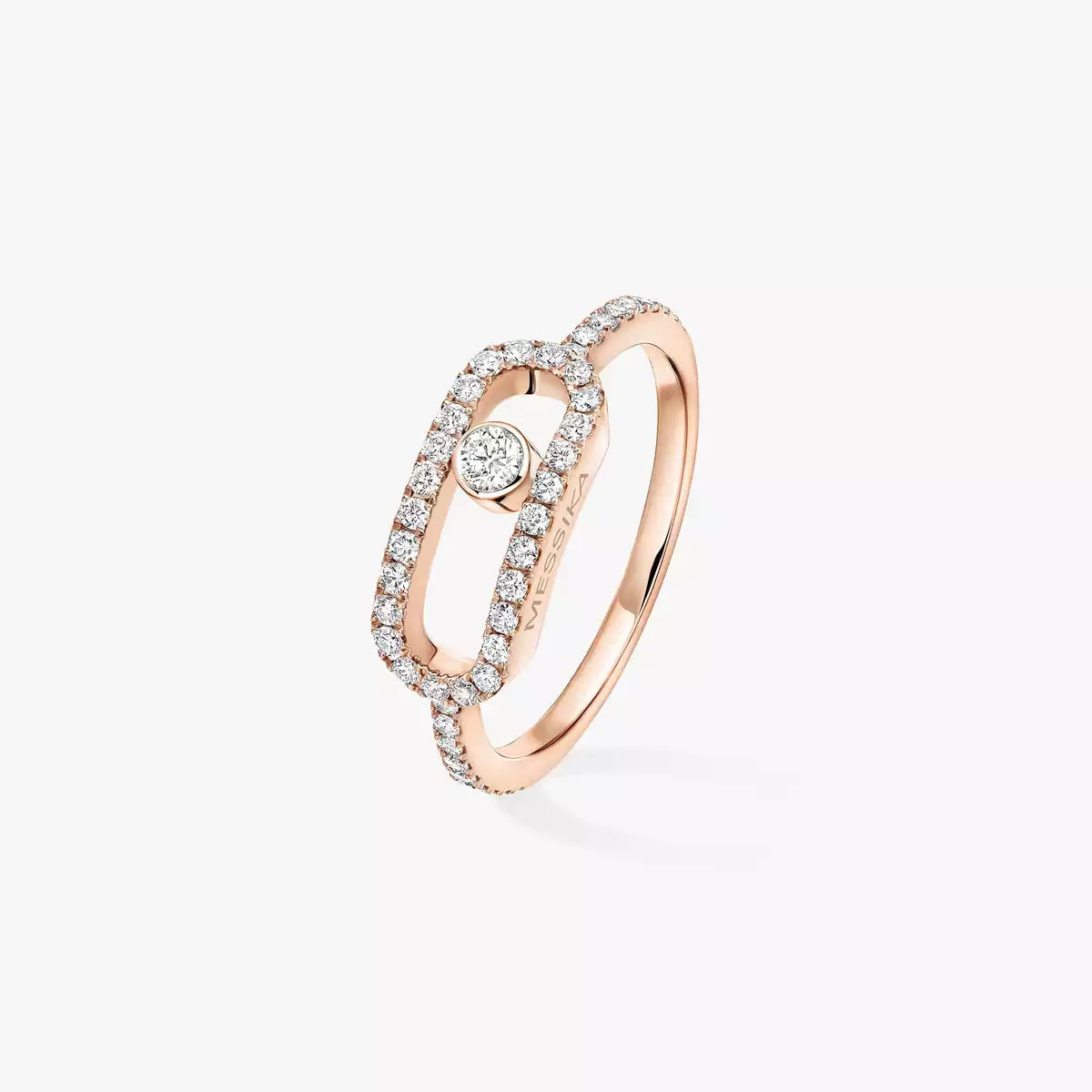 [Noble Aura jewelry]Move Uno Diamond Ring in Gold
