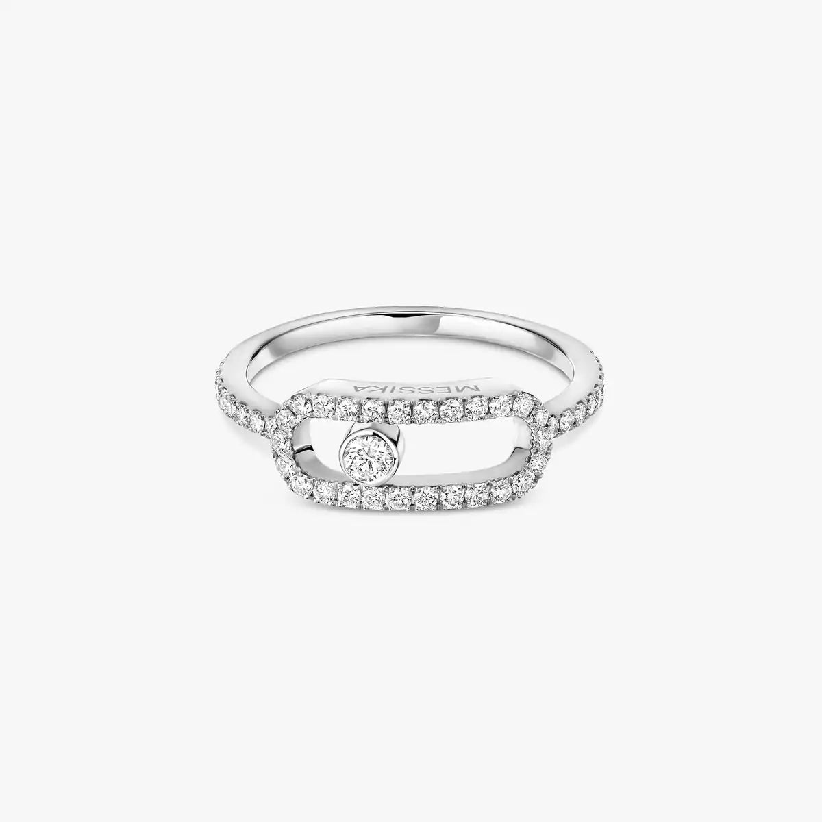 [Noble Aura jewelry]Move Uno Diamond Ring in Gold