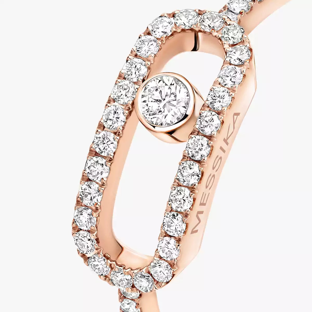 [Noble Aura jewelry]Move Uno Diamond Ring in Gold