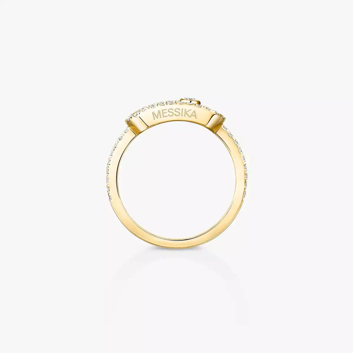 [Noble Aura jewelry]Move Uno Diamond Ring in Gold