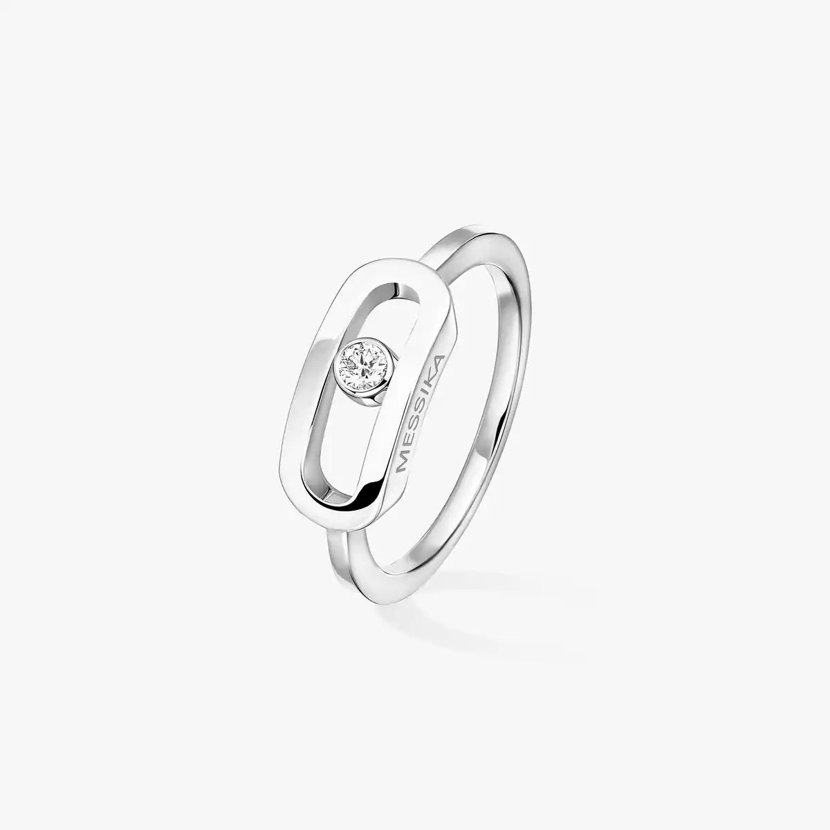 [Noble Aura jewelry]Move Uno Diamond Ring in Gold