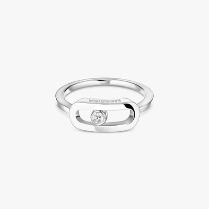 [Noble Aura jewelry]Move Uno Diamond Ring in Gold