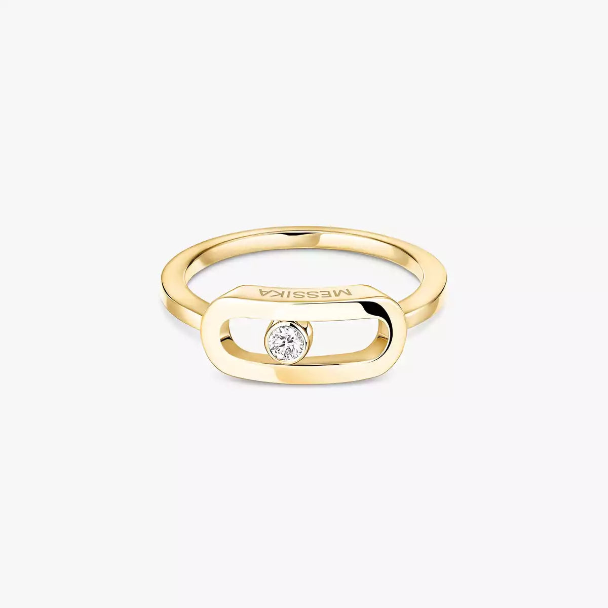 [Noble Aura jewelry]Move Uno Diamond Ring in Gold