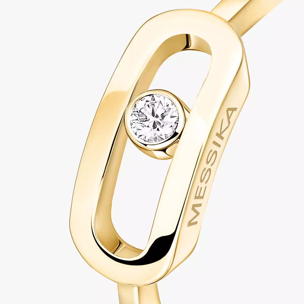 [Noble Aura jewelry]Move Uno Diamond Ring in Gold