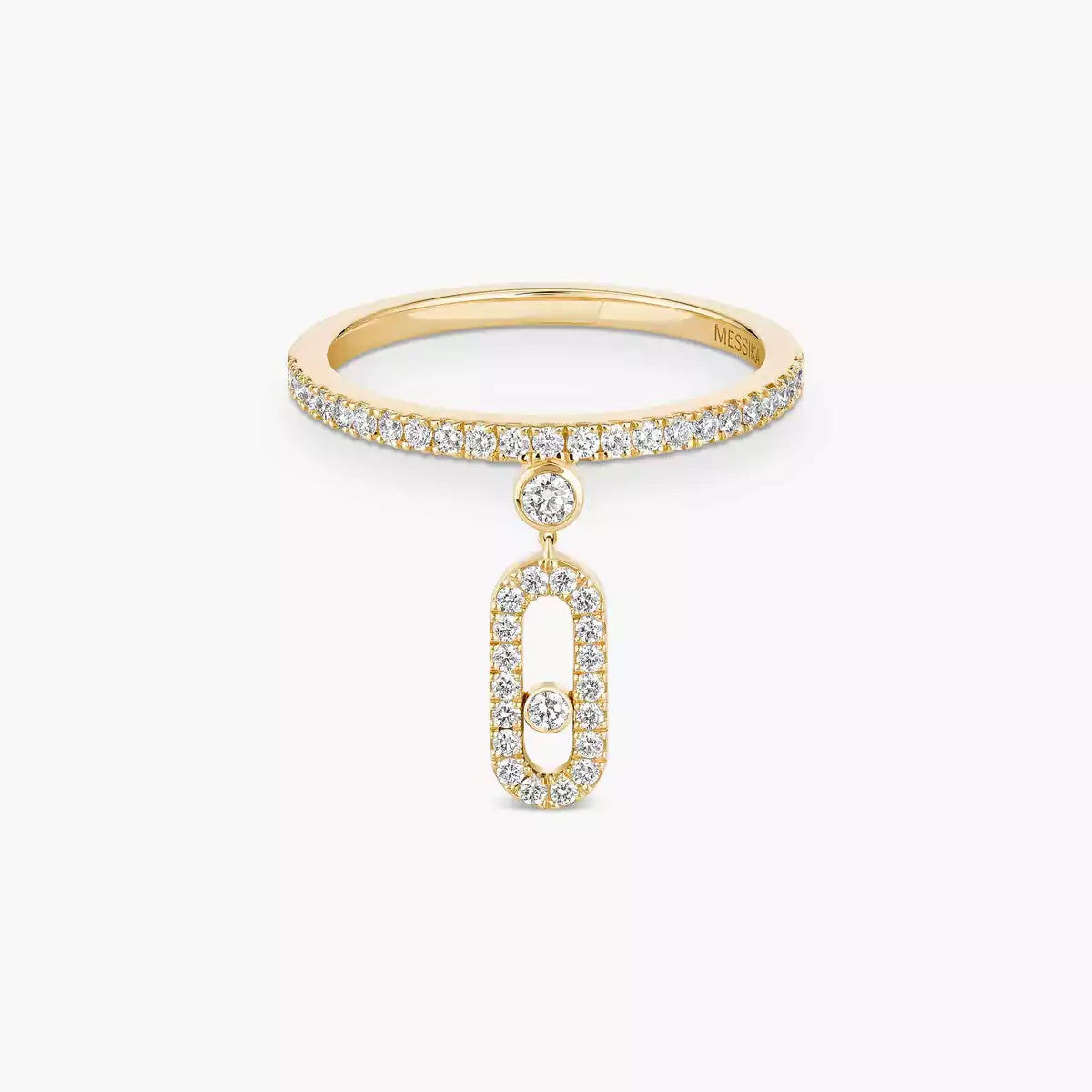 [Noble Aura jewelry]Move Uno Diamond Ring