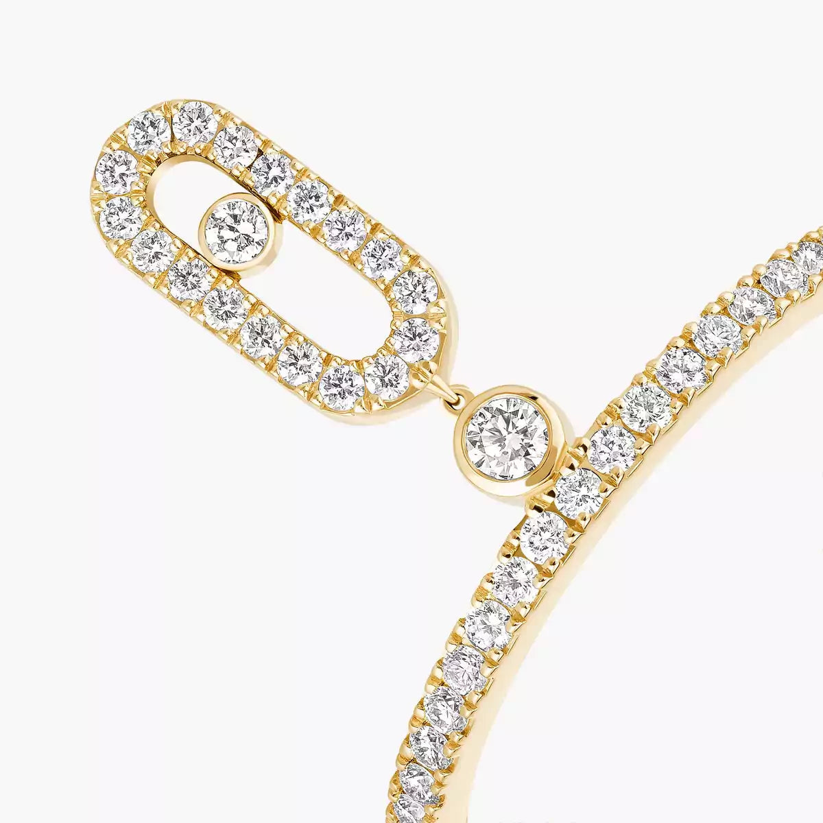 [Noble Aura jewelry]Move Uno Diamond Ring
