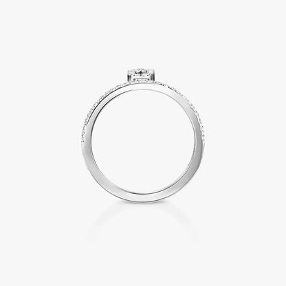 [Noble Aura jewelry]Move Uno Diamond Ring