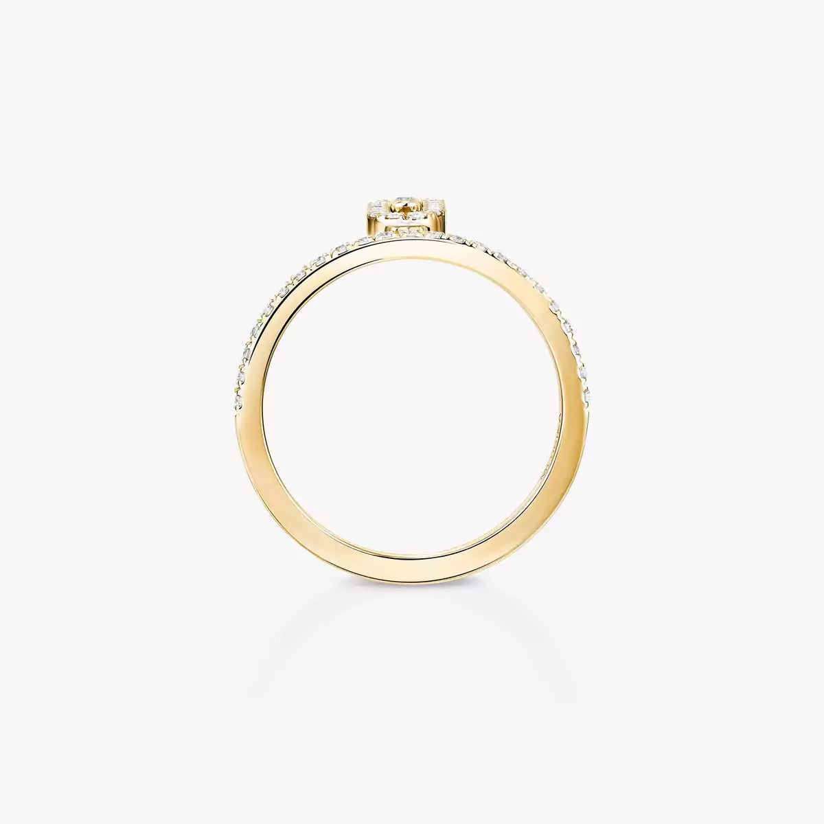 [Noble Aura jewelry]Move Uno Diamond Ring