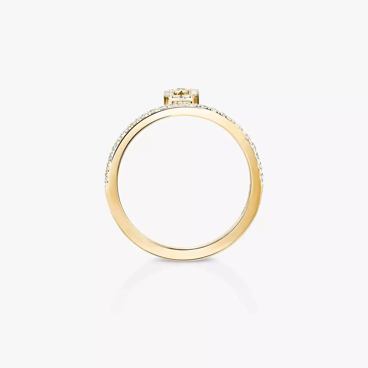 [Noble Aura jewelry]Move Uno Diamond Ring