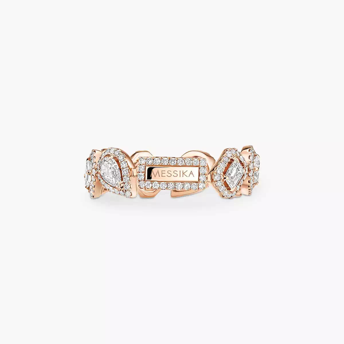 [Noble Aura jewelry]Diamond Wedding Ring My Twin