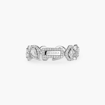 [Noble Aura jewelry]Diamond Wedding Ring My Twin