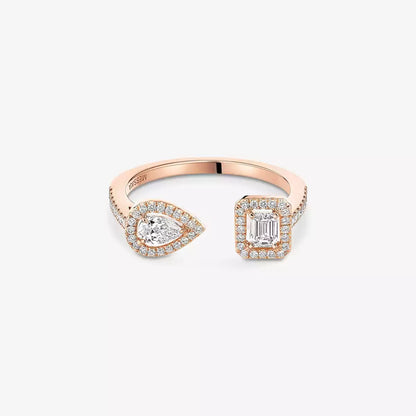 [Noble Aura jewelry]My Twin Toi Gold Diamond Ring