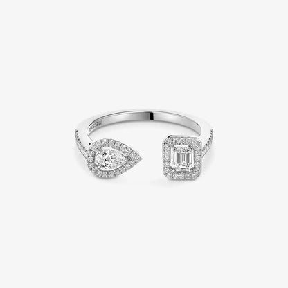 [Noble Aura jewelry]My Twin Toi Gold Diamond Ring
