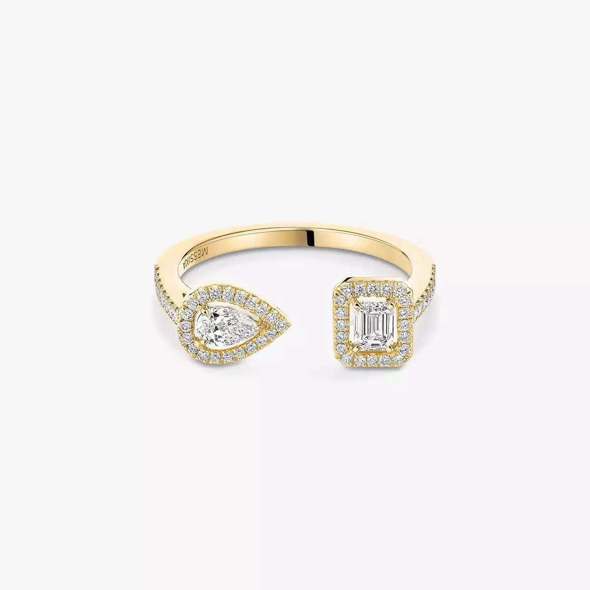 [Noble Aura jewelry]My Twin Toi Gold Diamond Ring