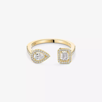 [Noble Aura jewelry]My Twin Toi Gold Diamond Ring