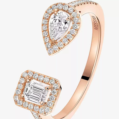 [Noble Aura jewelry]My Twin Toi Gold Diamond Ring
