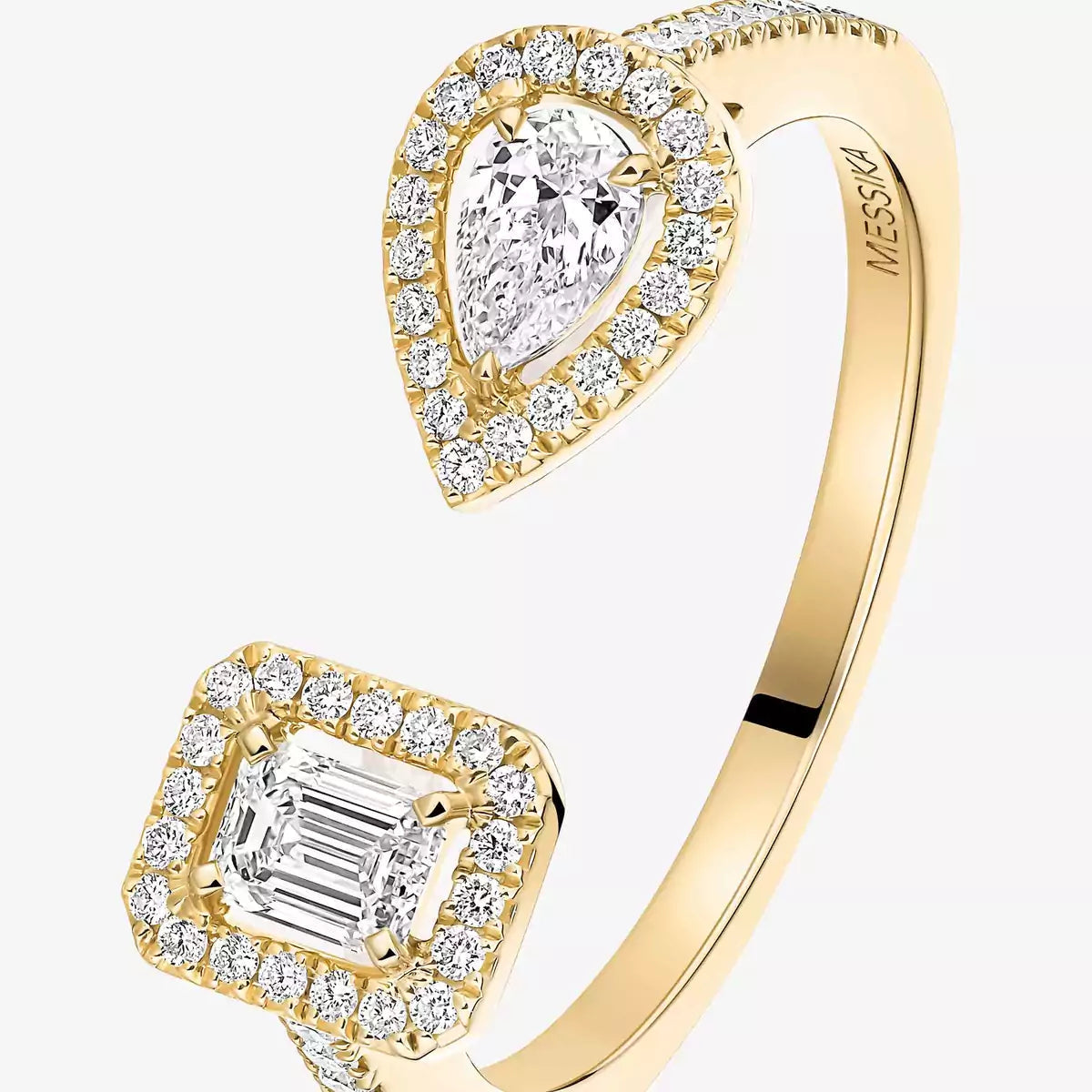 [Noble Aura jewelry]My Twin Toi Gold Diamond Ring