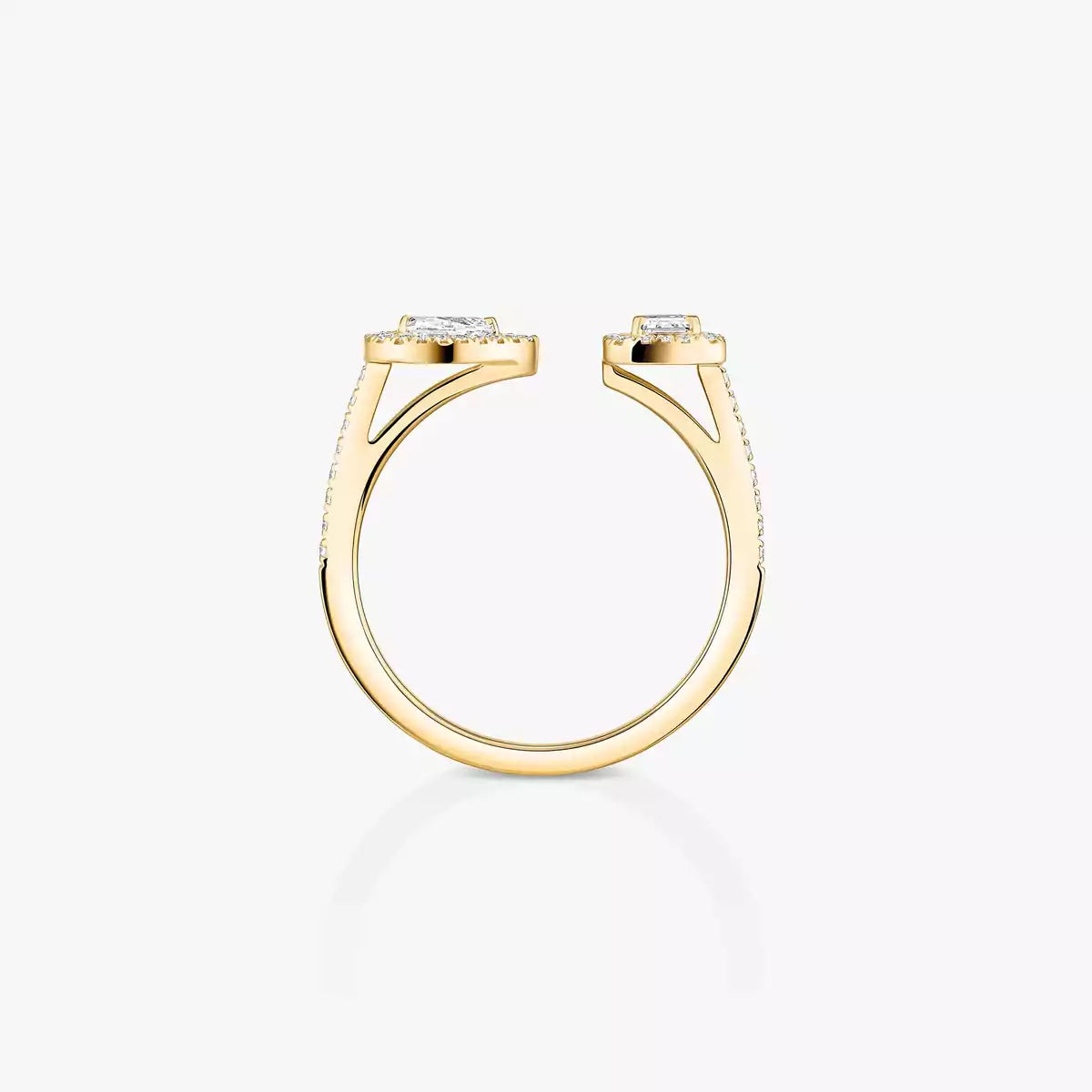 [Noble Aura jewelry]My Twin Toi Gold Diamond Ring