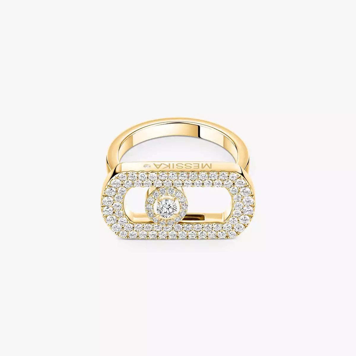 [Noble Aura jewelry]So Move Pave_-Set Diamond Ring
