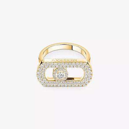 [Noble Aura jewelry]So Move Pave_-Set Diamond Ring