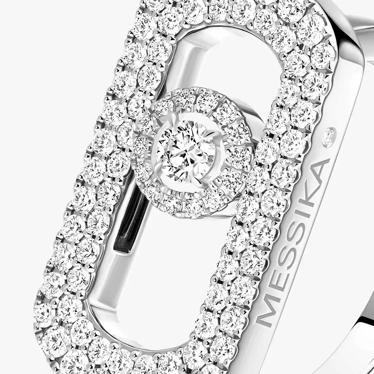 [Noble Aura jewelry]So Move Pave_-Set Diamond Ring