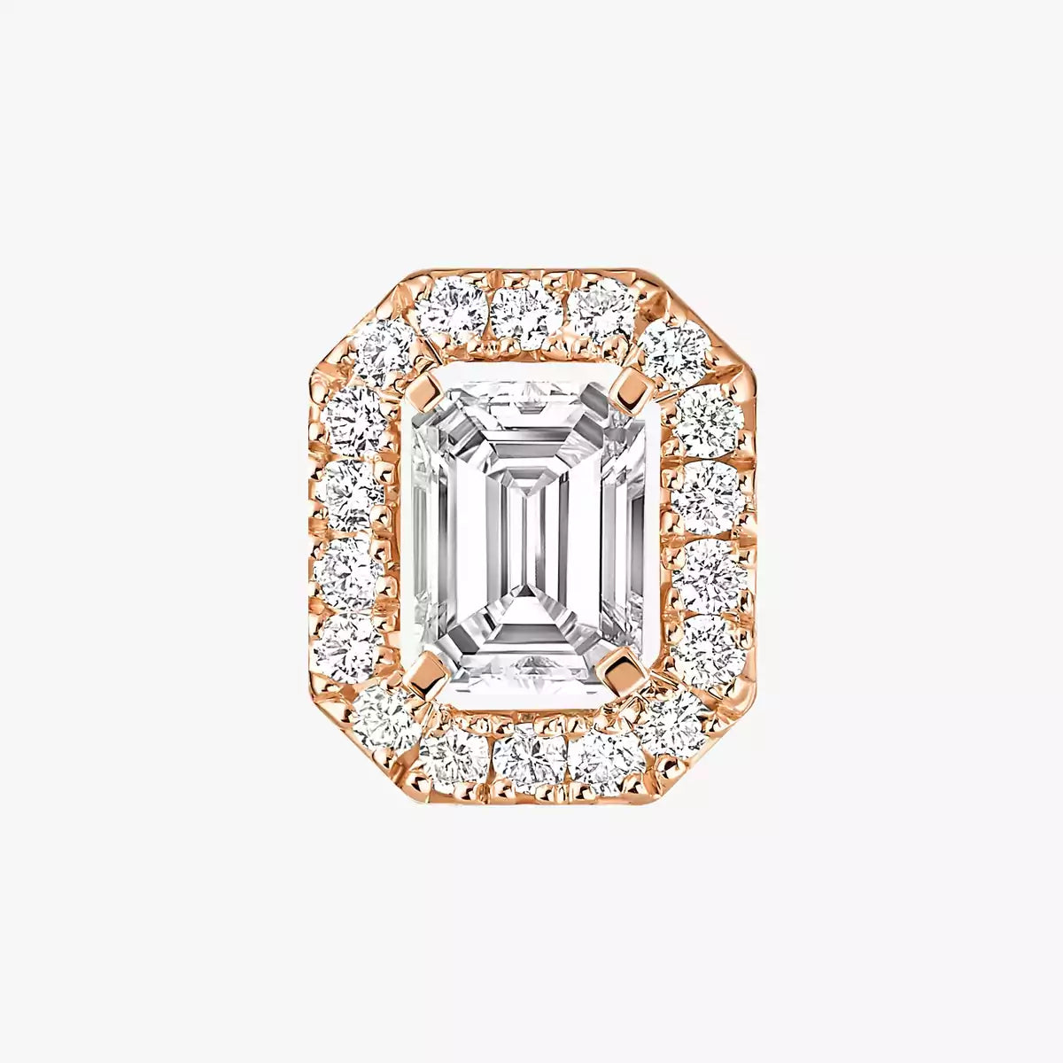 [Noble Aura jewelry]Diamond Earrings 0,10ct My Twin 1+2