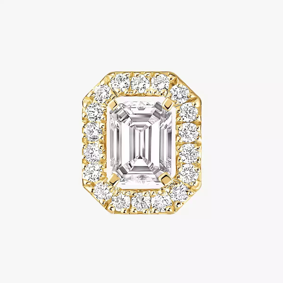 [Noble Aura jewelry]Diamond Earrings 0,10ct My Twin 1+2