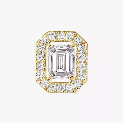 [Noble Aura jewelry]Diamond Earrings 0,10ct My Twin 1+2