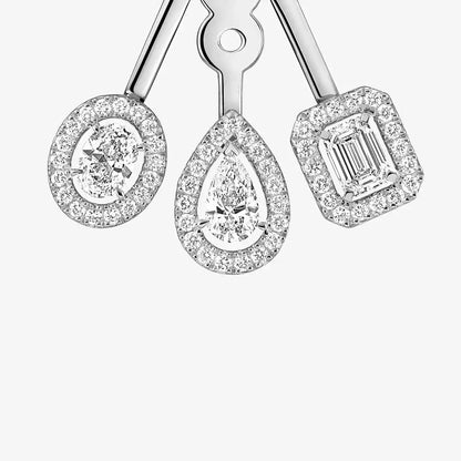 [Noble Aura jewelry] My Twin Trio  Diamond Earrings