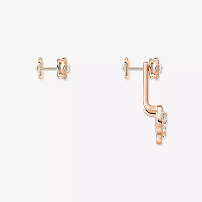 [Noble Aura jewelry] My Twin Trio  Diamond Earrings