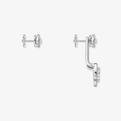 [Noble Aura jewelry] My Twin Trio  Diamond Earrings