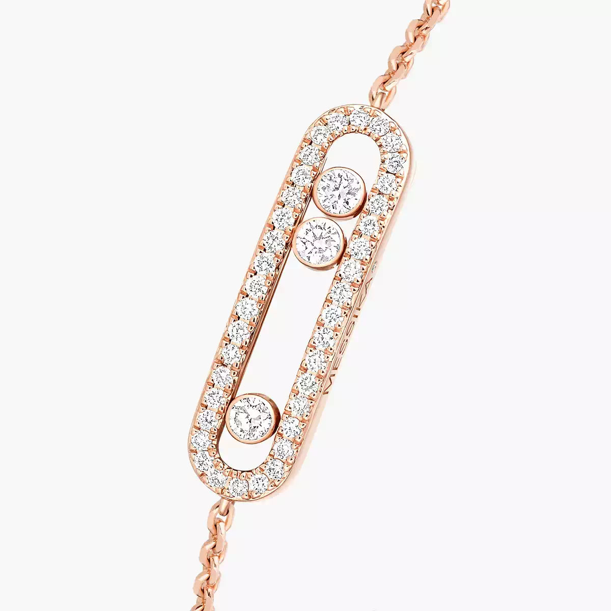 [Noble Aura jewelry]Pavé Baby Move Diamond Bracelet