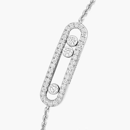 [Noble Aura jewelry]Pavé Baby Move Diamond Bracelet