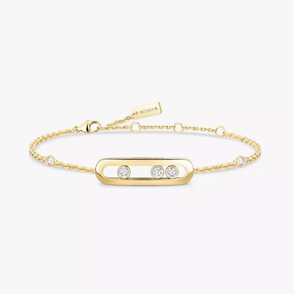 [Noble Aura jewelry]Baby Move Diamond Bracelet