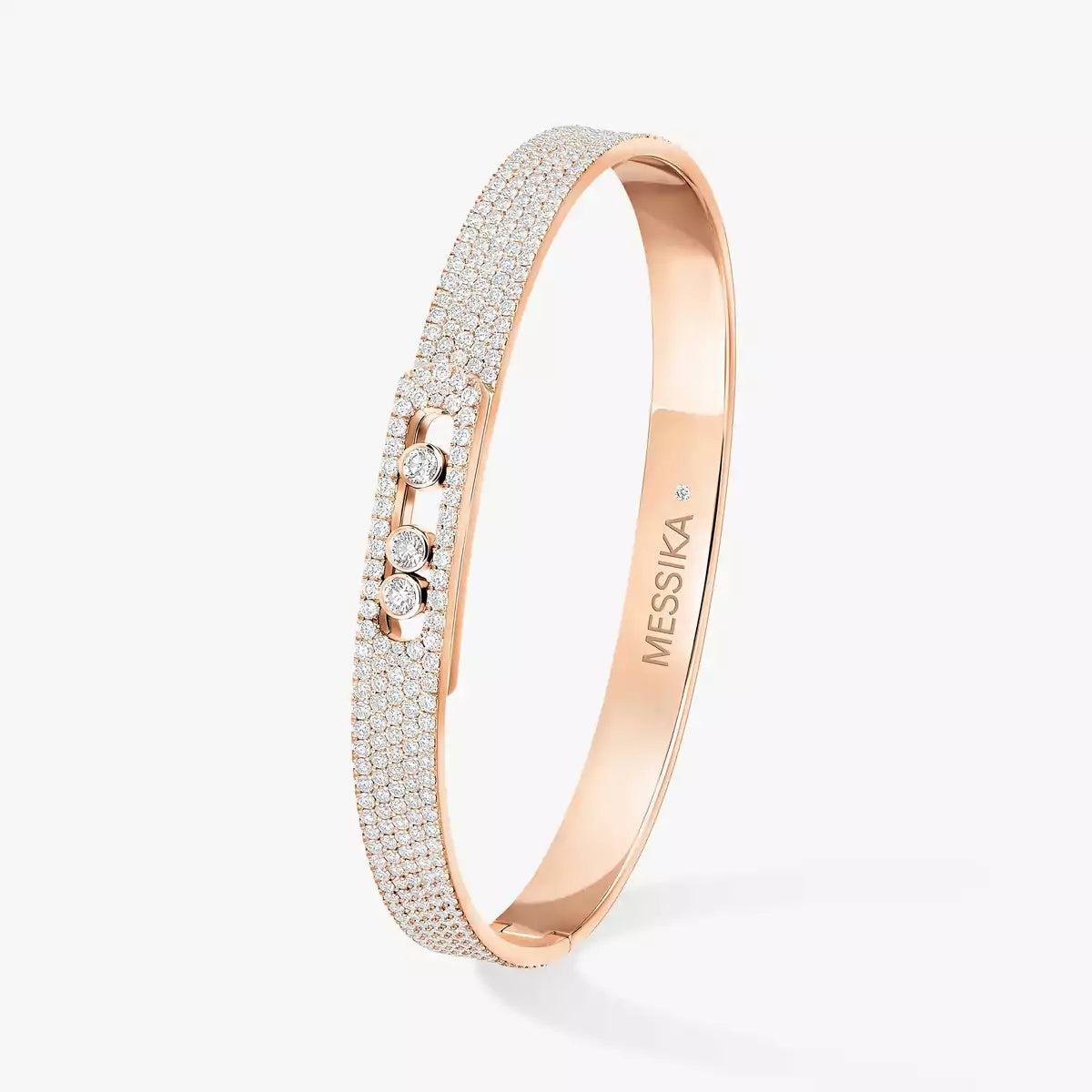 [Noble Aura jewelry]Move Noa Full Pavé Diamond Bangle Bracelet